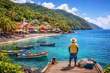 village-couleurs-ocean-pecheur-quai