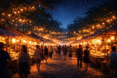 marche-nocturne-lumieres-arbres-ciel-etoile