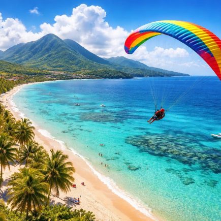 vue-aerienne-plage-parapente-martinique