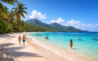 plage-tropicale-sable-cocotiers-mer-turquoise