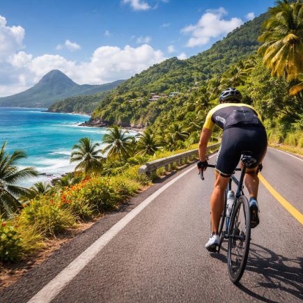cycliste-route-cotiere-martinique-tropicale