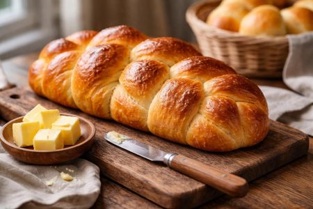 pain-beurre-planche-bois-rustique