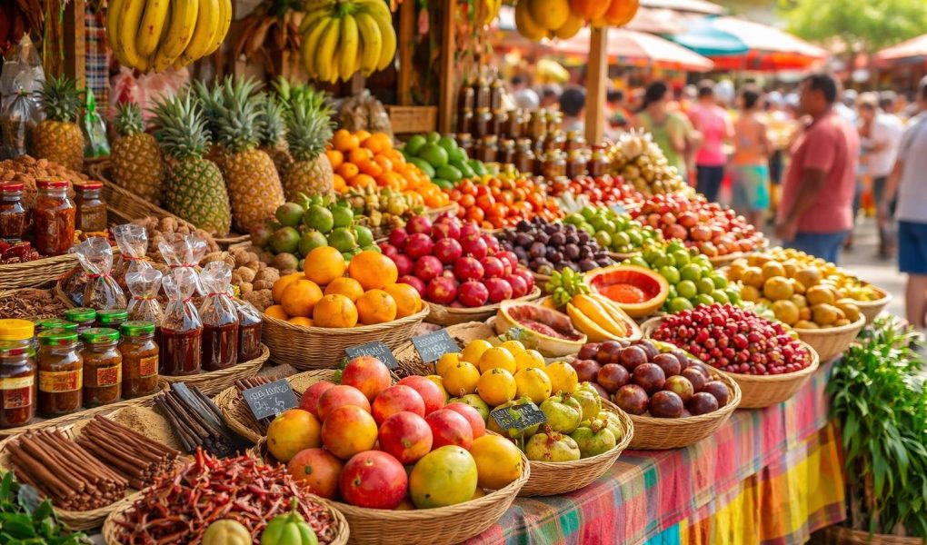 etal-marche-fruits-tropicaux-epices