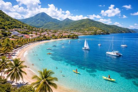 schoelcher-plages-montagnes-voiliers-ciel-bleu