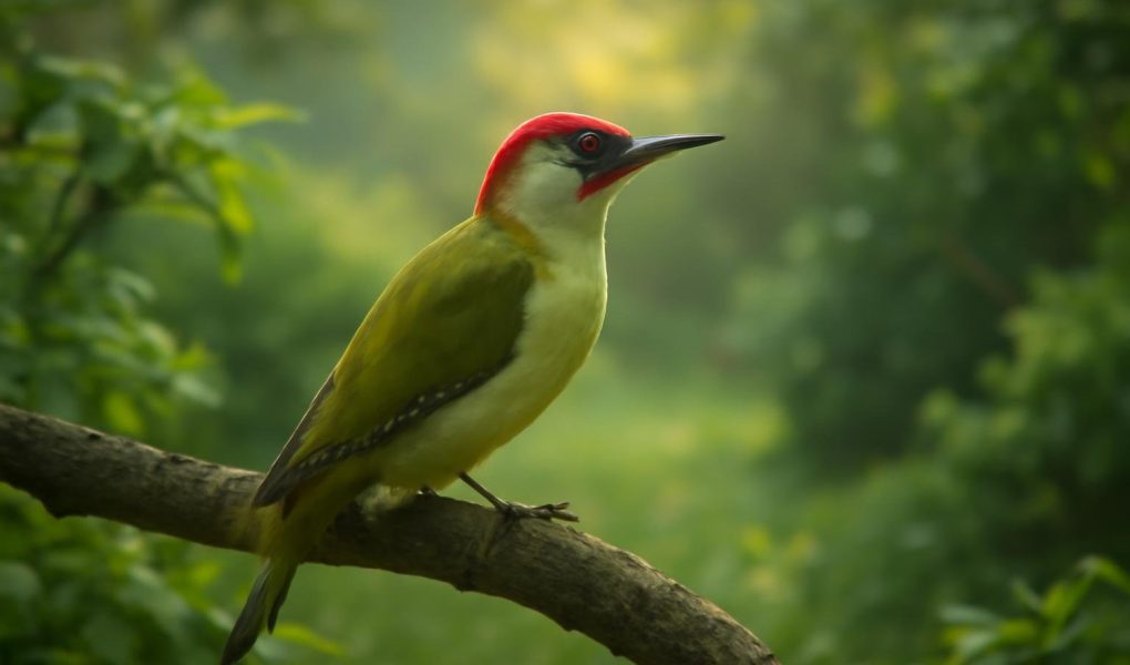 Pivert dans le Jardin Signification : le Message Spirituel